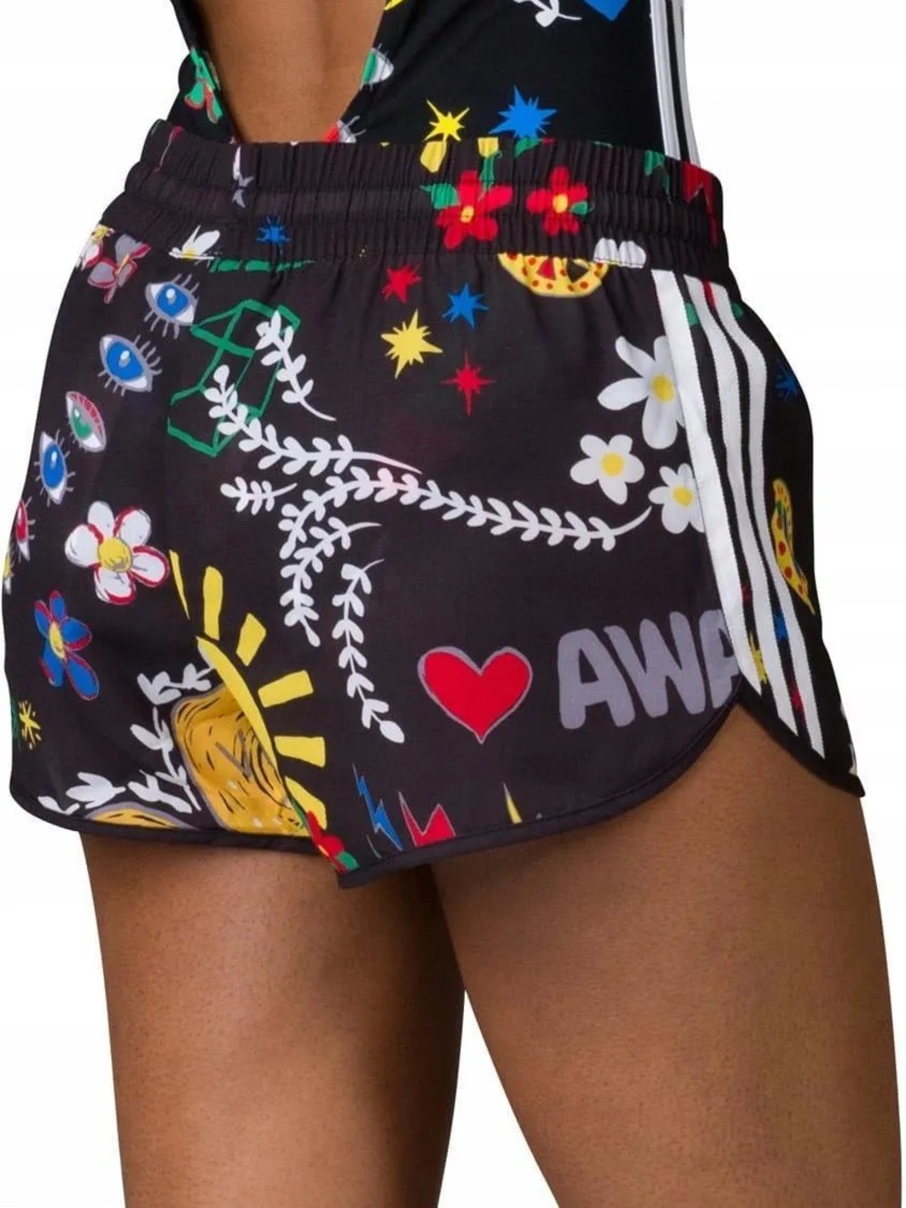 Adidas x Pharrell Williams artist shorts